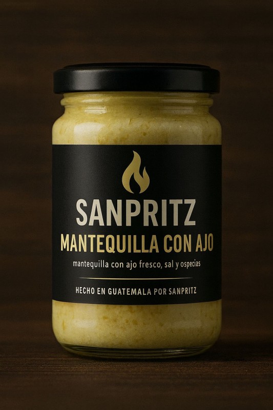 Salsa mantequilla con ajo